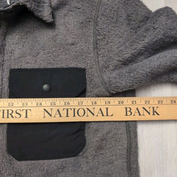 NWOT Outerknown Jacket Men's Small Standard Skyline Jacket Snap Up Fleece Shirt - Picture 3 of 4